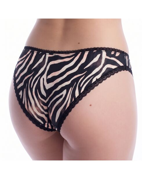 Mikrofaser-Höschen mit Spitze 50545733 schwarz