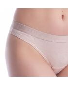 Tanga con logo 50502752 palo rosa