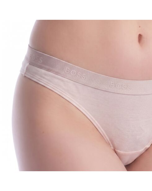 Tanga con logo 50502752 palo rosa