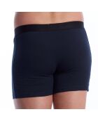 Set van 3 boxershorts van biologisch katoen 50549856 zwart en grijs