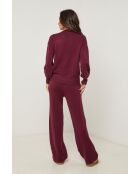 Ensemble Bellini bordeaux