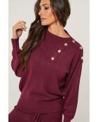 Ensemble Bellini bordeaux