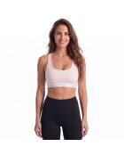 Top deportivo de algodón con logotipo 50557092 rosa claro