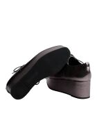 Oxford Plateauschuhe E5566 Silber