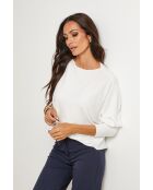 Weißer Pullover Miss