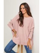 Roze trui Gianna