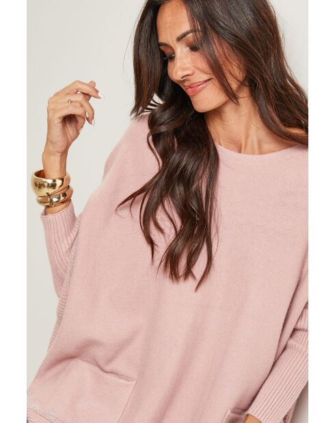 Roze trui Gianna