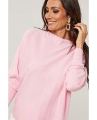 Rosafarbener Pullover Miss