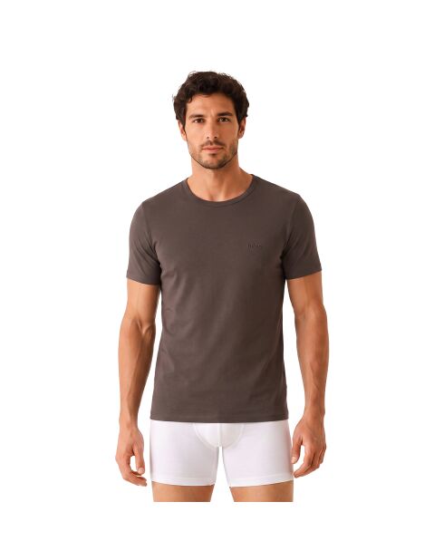 Packung mit 3 Tanktops 50532468 beige und braun