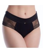 Braziliaans slipje met kant 50540429 zwart
