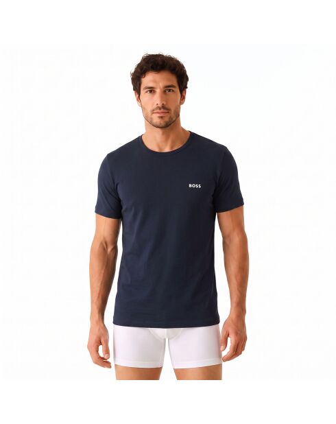 Set van 3 tanktops 50532470 blauw en groen en donker