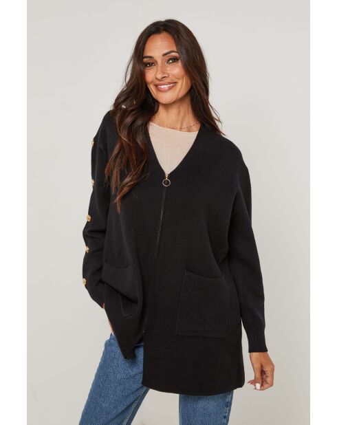 Gilet Henriette noir