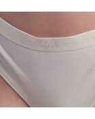 Set van 3 katoenen teenslippers met veelkleurig logo 50510030