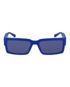 CKJ23623S blaue rechteckige Sonnenbrille
