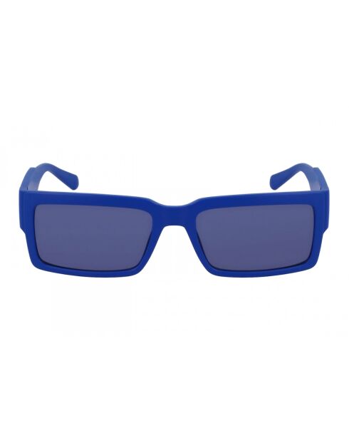 CKJ23623S blaue rechteckige Sonnenbrille