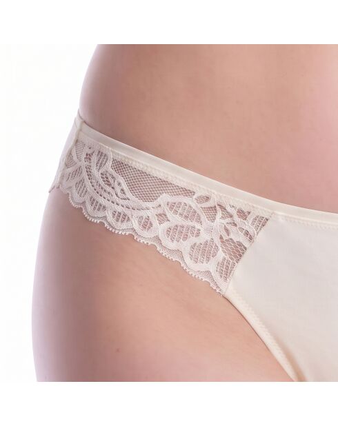 String met kant 50556195 gebroken wit