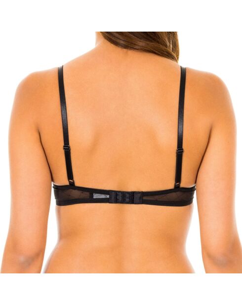 F3693E schwarzer Push-up-BH