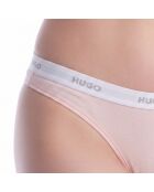 Tanga aus Baumwolle mit Logo 50557101 hellrosa