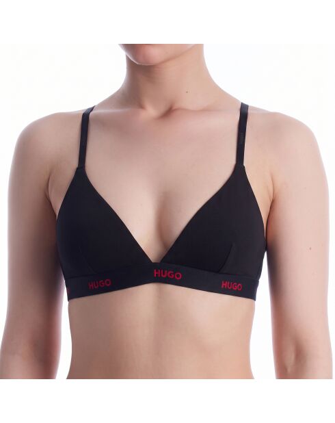 Triangel-BH aus Baumwolle 50557093 schwarz