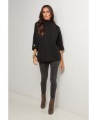 Lorenzo schwarzer Pullover