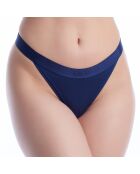 Tanga aus Baumwolle mit Logo 50520398 Mitternachtsblau