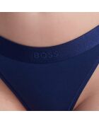 Tanga aus Baumwolle mit Logo 50520398 Mitternachtsblau