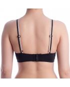 Zweifarbiger BH 50556262 schwarz und beige