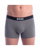 Set van 3 boxershorts van biologisch katoen 50549832 zwart