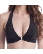 50561258 schwarzes Bikinioberteil mit Neckholder