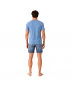 Camiseta de algodón 50517970 azul