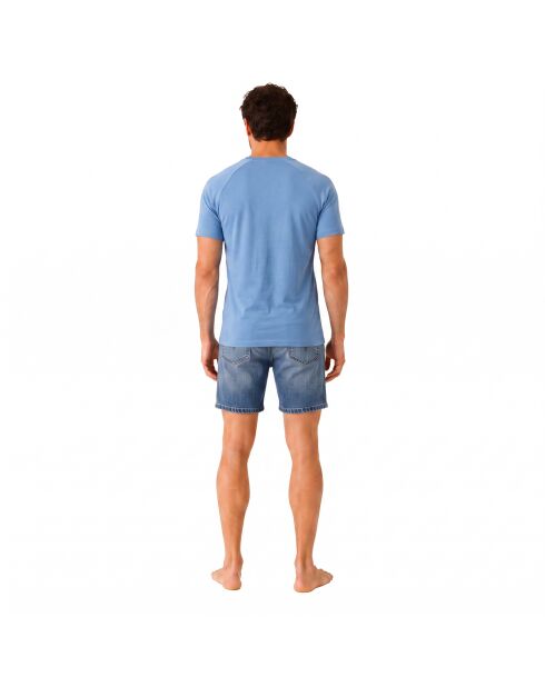 Baumwoll-T-Shirt 50517970 blau