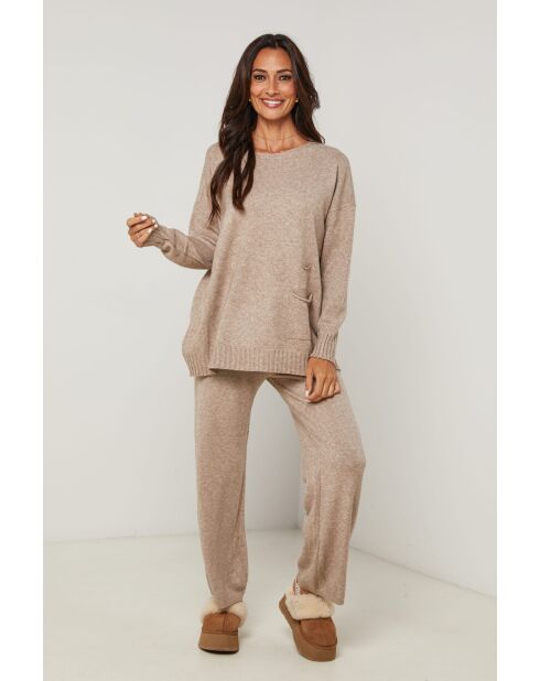 Ensemble Valmont taupe