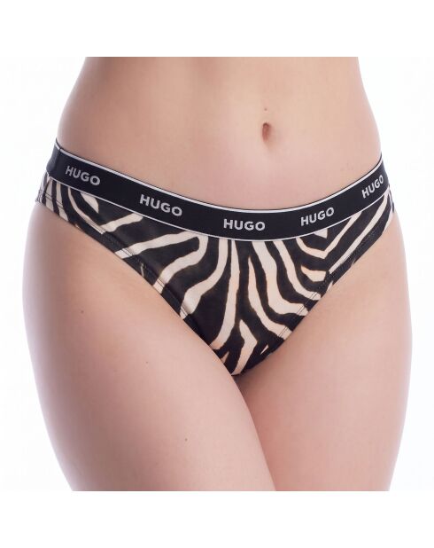 Set mit 3 Tangas 50545703 schwarz