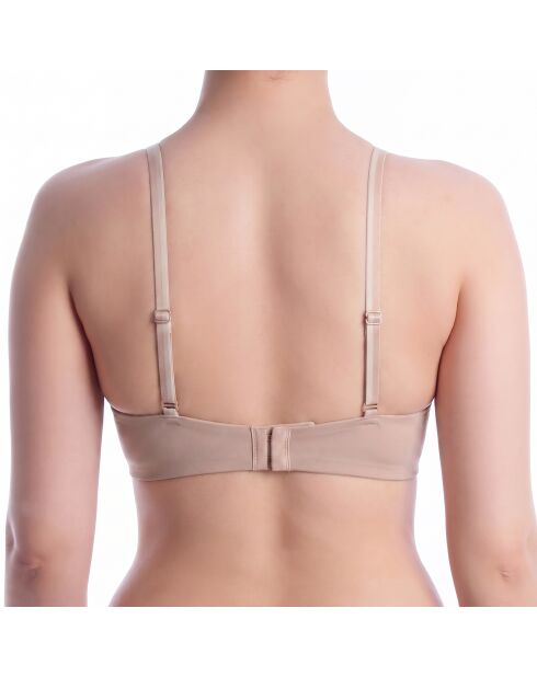Zweifarbiger BH 50556262 weiß und beige