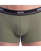 Set van 5 katoenen boxershorts 50531660 zwart veelkleurig