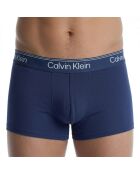 Set van 3 marineblauwe en hemelsblauwe boxershorts van stretch van microvezel NB4409