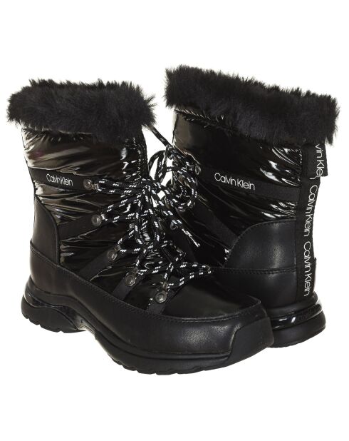 Schwarze Carvey-Stiefel