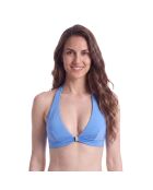 Bikinioberteil mit offenem Rücken 50561258 blau