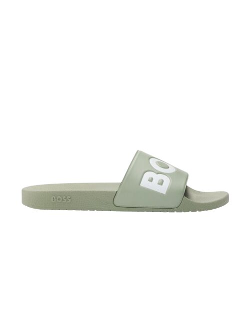 Sommer-Flip-Flops Aryeh Slide Novig 50536835 olivgrün