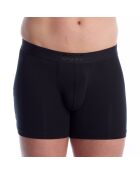 Set van 2 ultrazachte lange boxershorts in modal 50475677 zwart