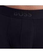 Set van 2 ultrazachte lange boxershorts in modal 50475677 zwart