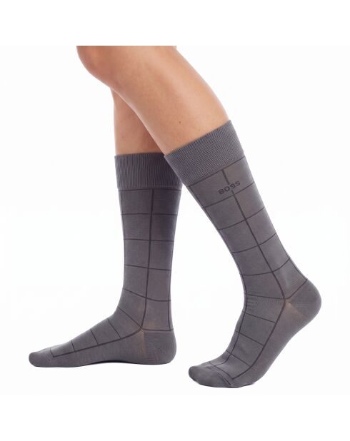 Packung mit 5 Paar hohen Baumwollsocken 50547921 mehrfarbig
