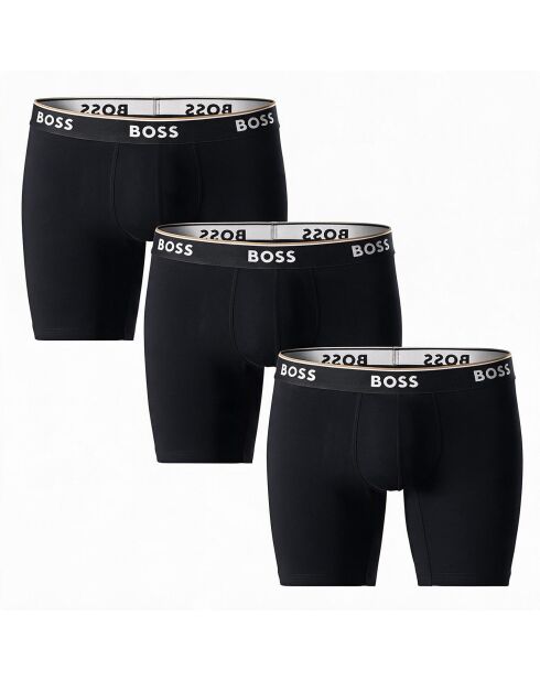 3er-Pack Boxershorts aus Baumwolle 50538142 schwarz