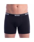 Pack de 3 calzoncillos bóxer de algodón 50538142 negros