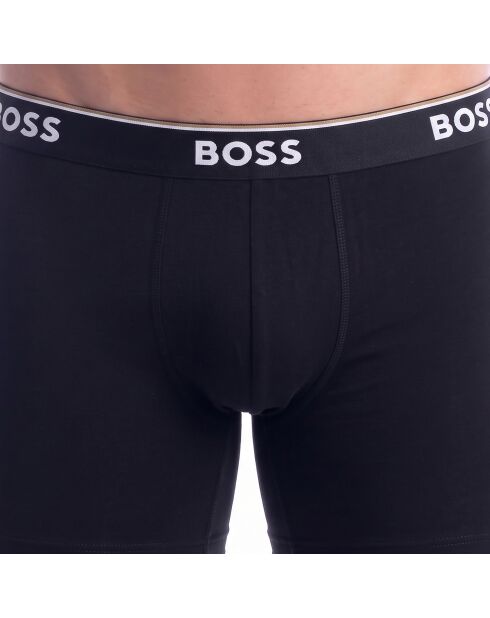 Pack de 3 calzoncillos bóxer de algodón 50538142 negros