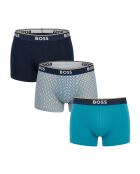 3er-Pack Boxershorts aus Baumwolle mit Logo 50531701 hellmarineblau