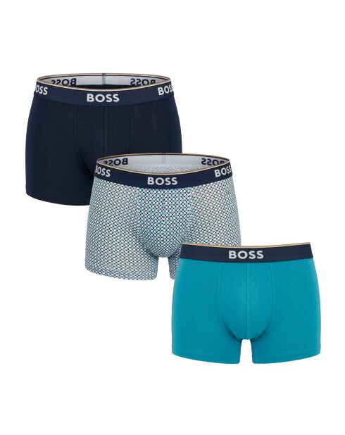 3er-Pack Boxershorts aus Baumwolle mit Logo 50531701 hellmarineblau