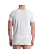 Packung mit 3 weißen NB4051 Baumwoll-Tanktops