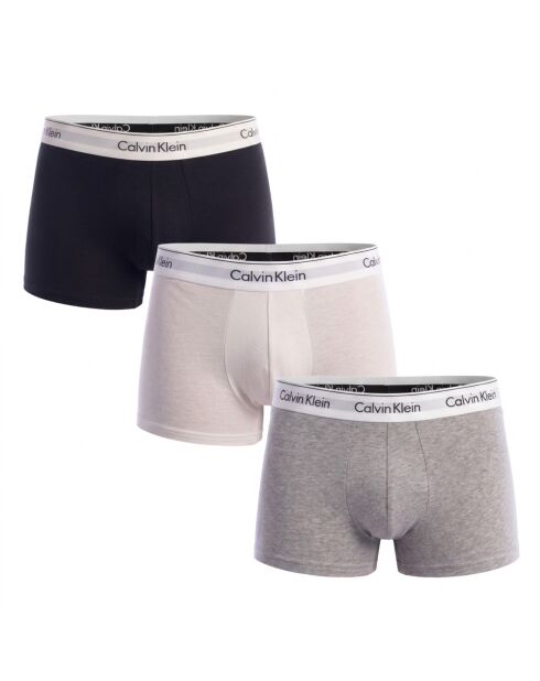 Packung mit 3 mehrfarbigen Baumwoll-Boxershorts NB2380A