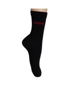 3er-Pack Wadenmittelsocken 50546682 schwarz und rot